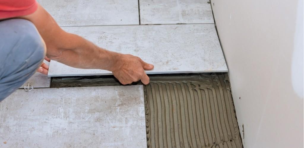 How To Install Tile On Concrete Floor
